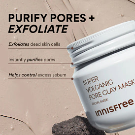 Innisfree Super Volcanic Pore Clay Mask - 100ml