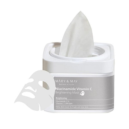 Mary & May Niacinanide Vitamin C Brightening Mask 30ea