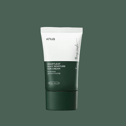 Anua Heartleaf Silky Moisture Sunscreen Spf50+Pa++++ - 50ml